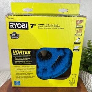 Ryobi 7" VORTEX Soft Bristle Brush A95SRB7 Compatible P4510, P4500 & PCL1701